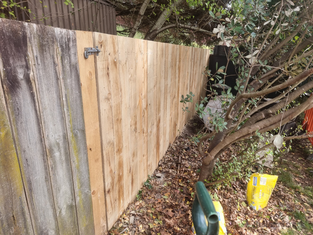 1.8 timber fence repairs