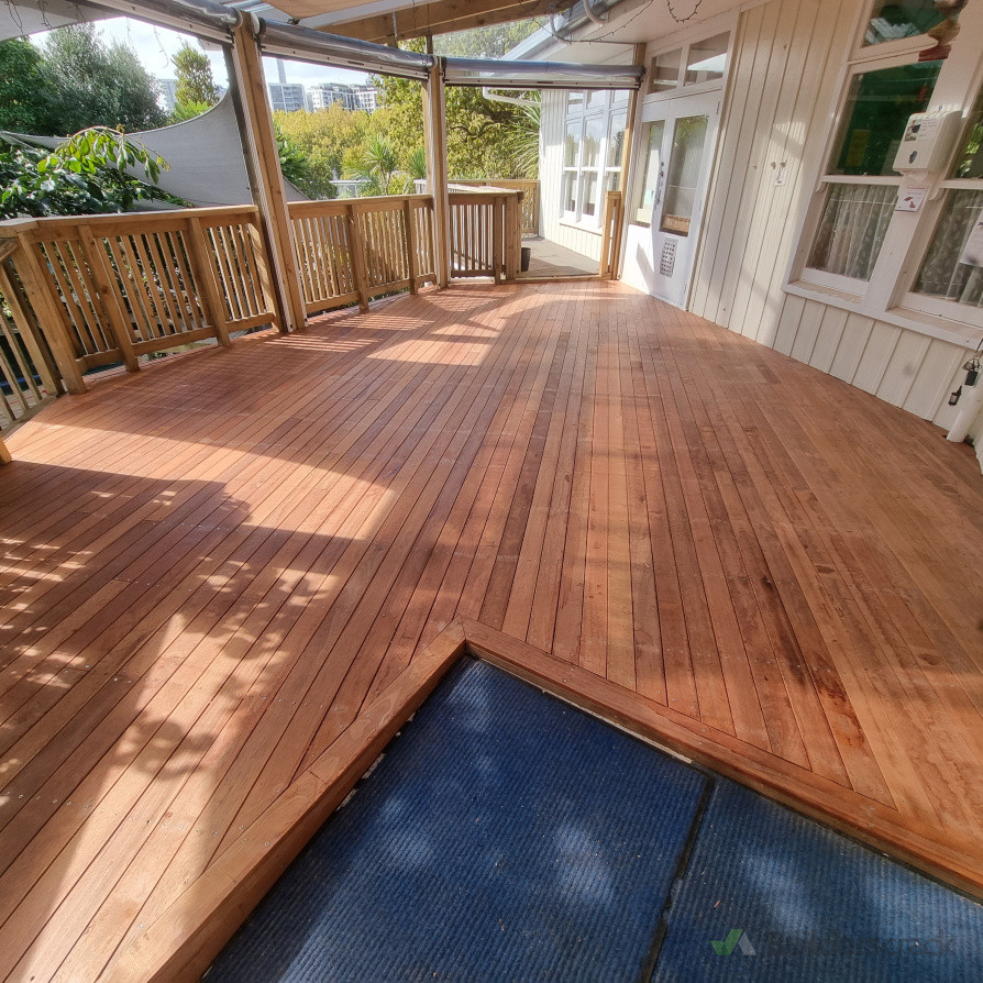 Kwila decking re surface