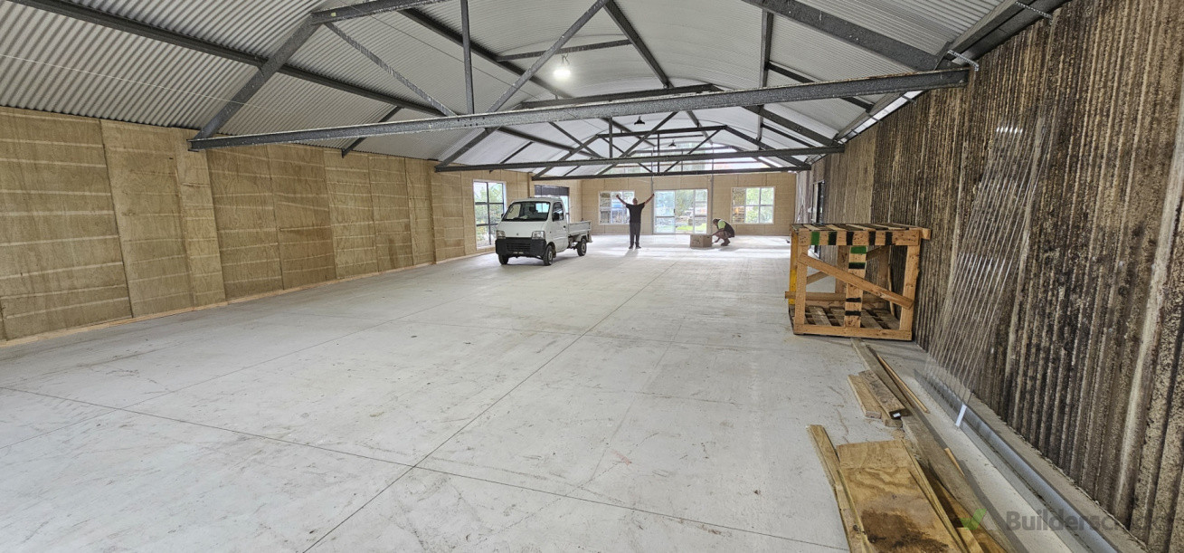 Farm shed lining & birdproofing