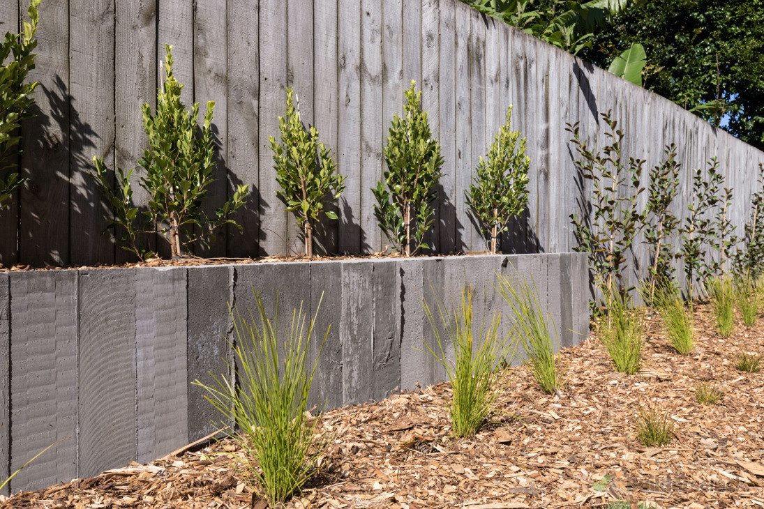 wood rendered concrete