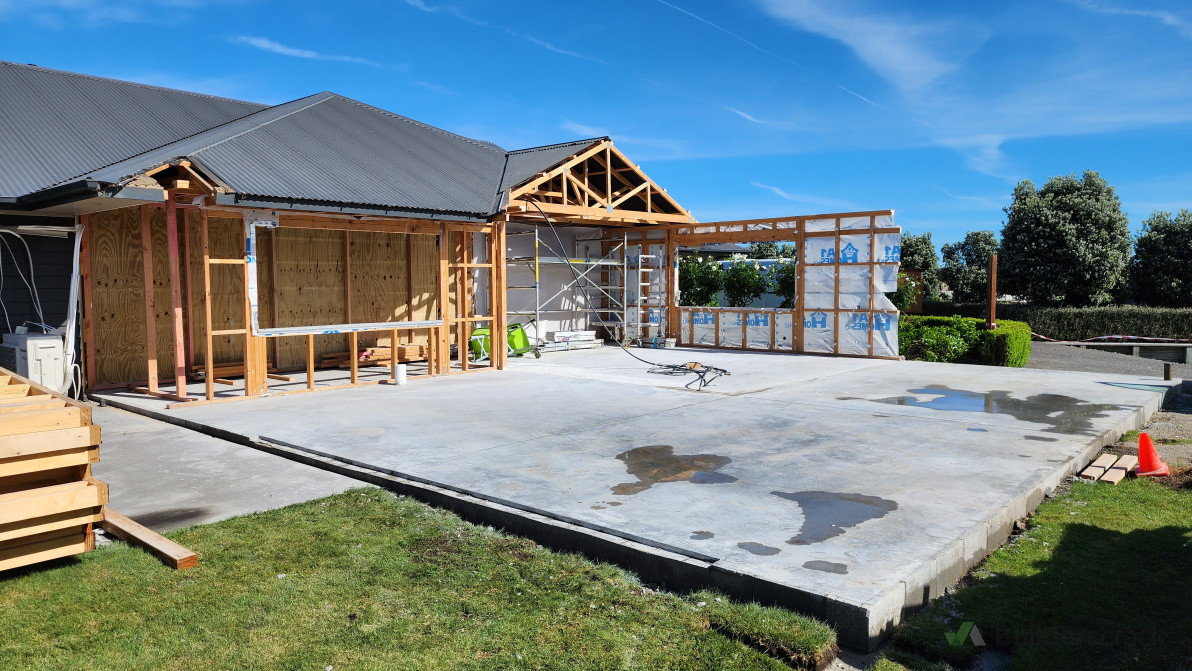 Pad ready for extension frames