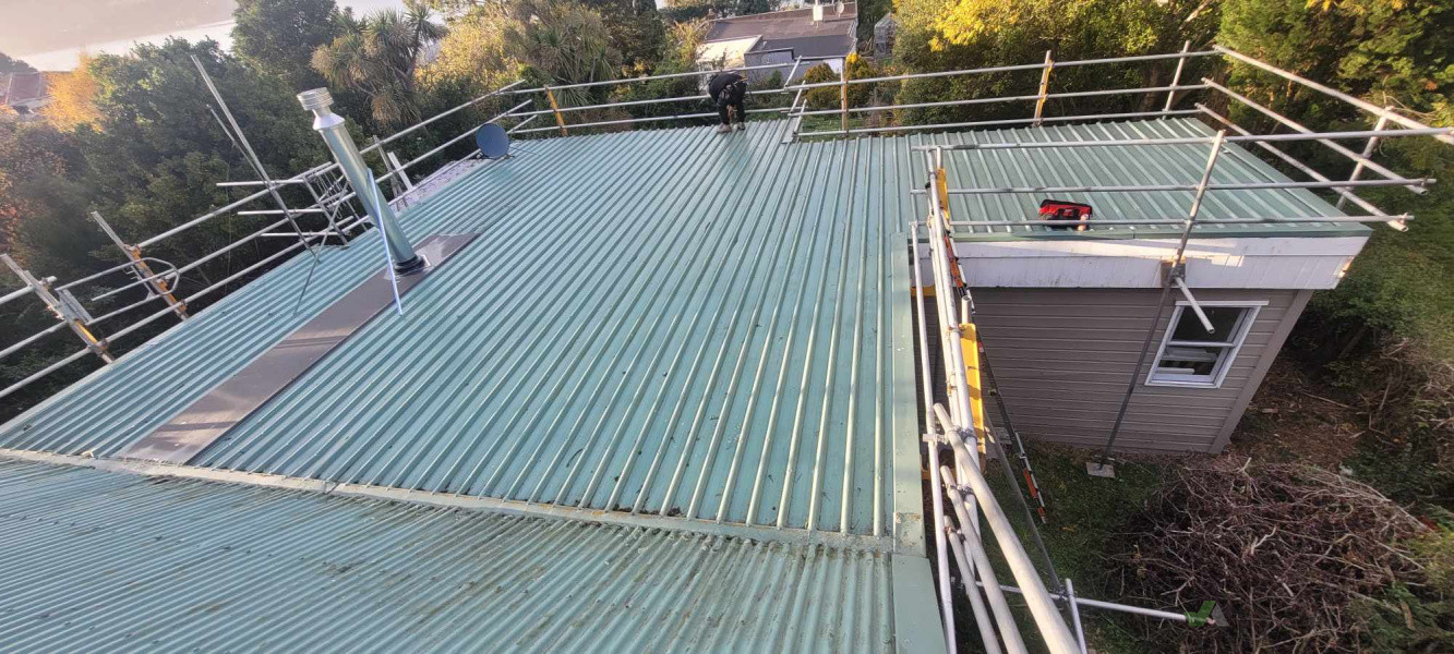 Roof 3 before