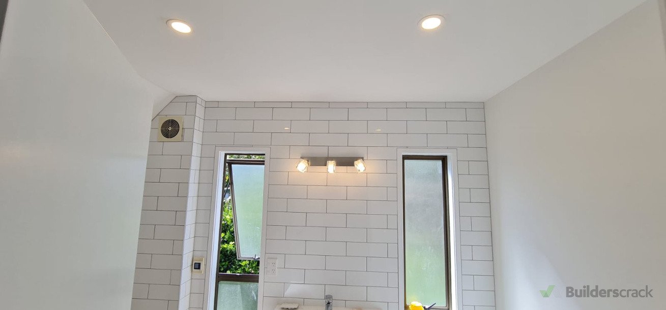 Bathroom Downlights and Vanity Lights Installation