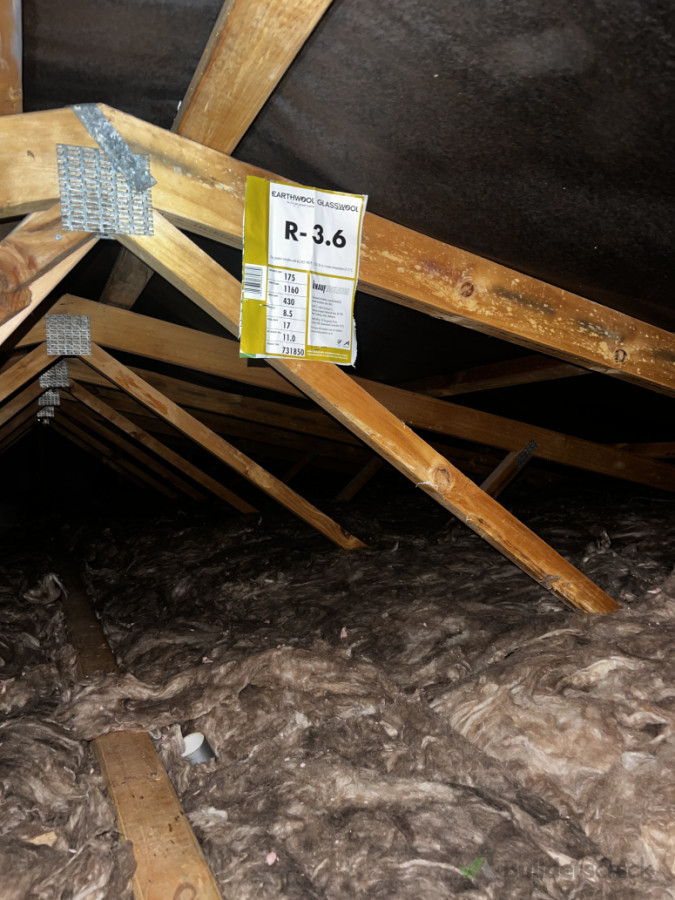 Ceiling insulation