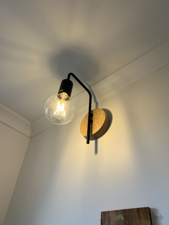 Beautiful wall light for a simple space enhancement