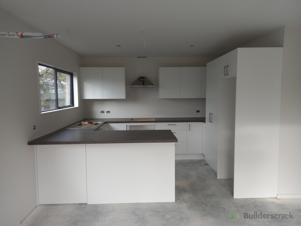 New build house kitchen