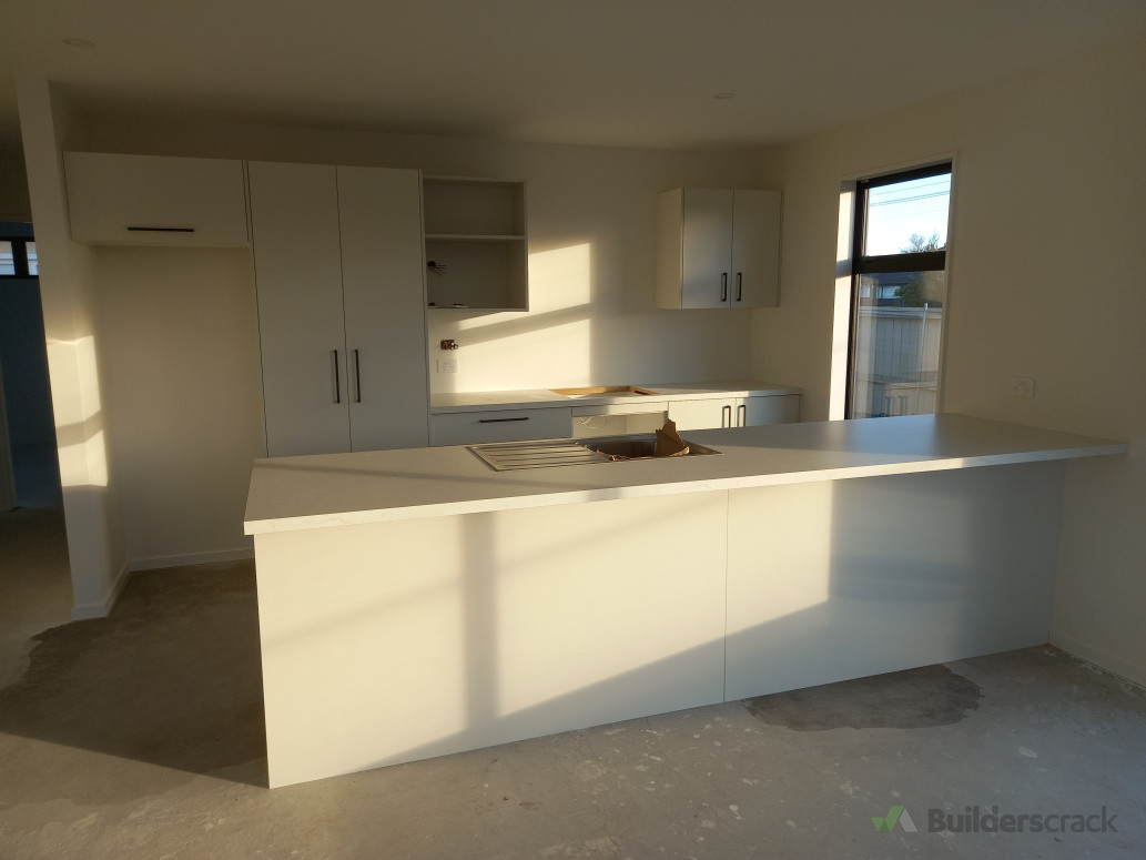 new build house kitchen