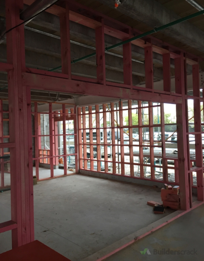 Grey Lynn primary school  Commercial build , framing , wall strapping , beam packing 3 story school build