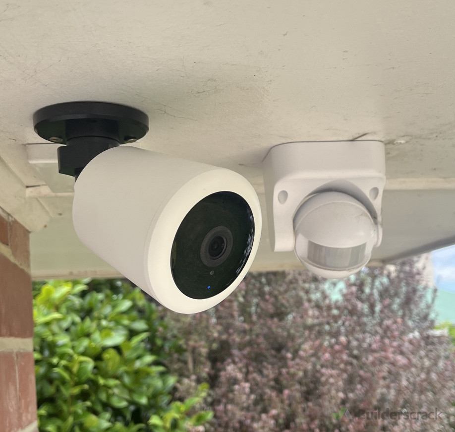 Security camera installed