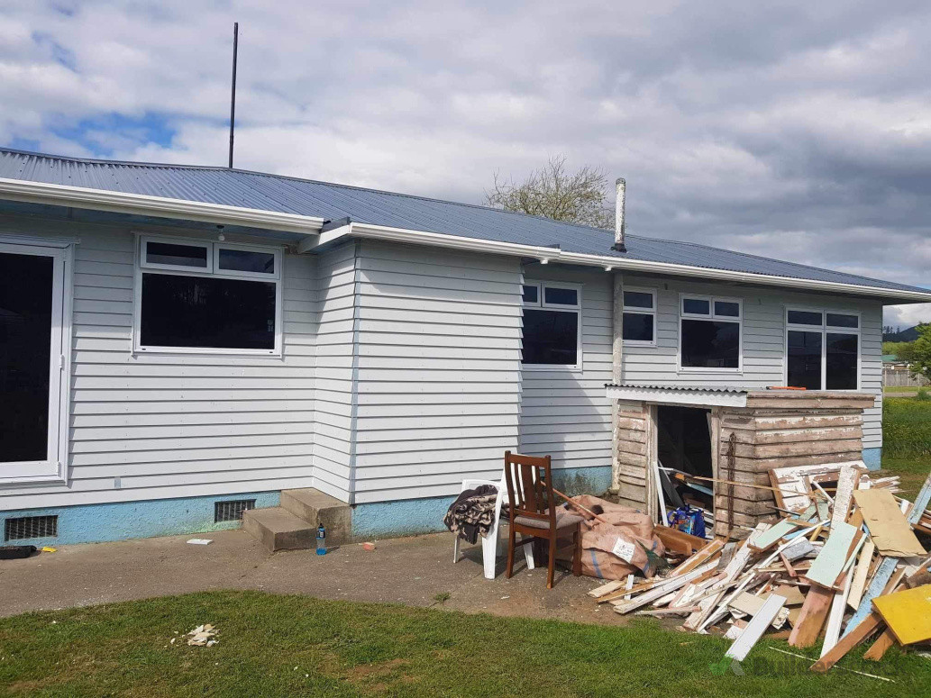 Full re-clad with new double glazed aluminium joinery