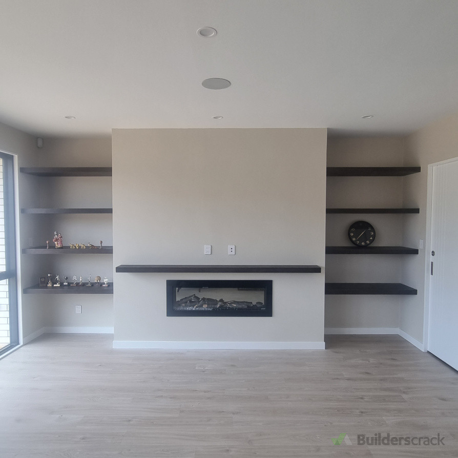 Fire Place Floating Shelves
