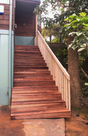 New Stairs and Rail