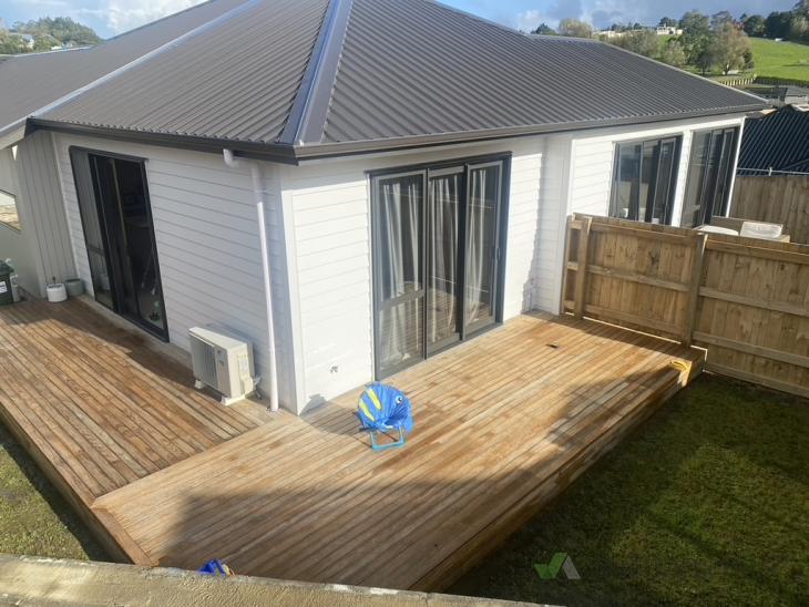 Install kitset patio and sauna ( 989960) Builderscrack