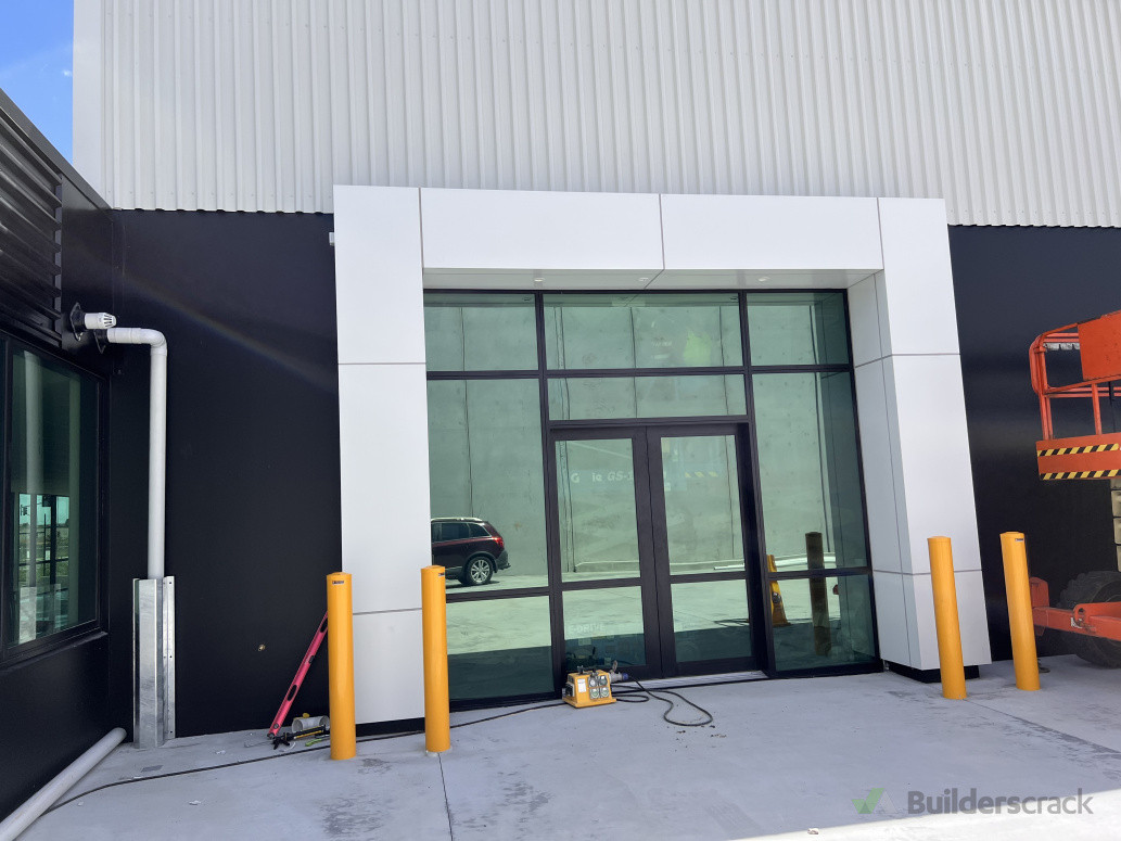 building 1 trade entrance
