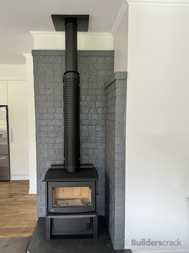 Fireplace installation
