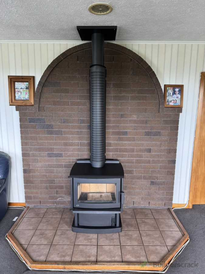 Freestanding Fireplace with base