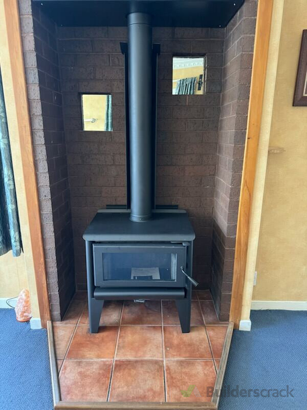Freestanding Fireplace on legs