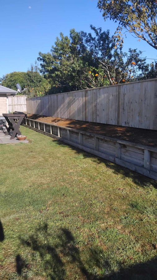 1.5m High Timber Fence