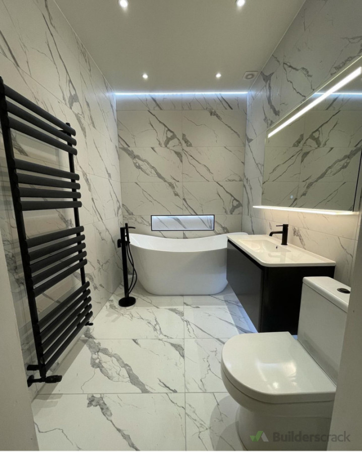 Finished another beautiful bathroom renovation! We focused on creating a functional and stylish space with premium materials. Let Dannsons Limited bring your bathroom dreams to life!