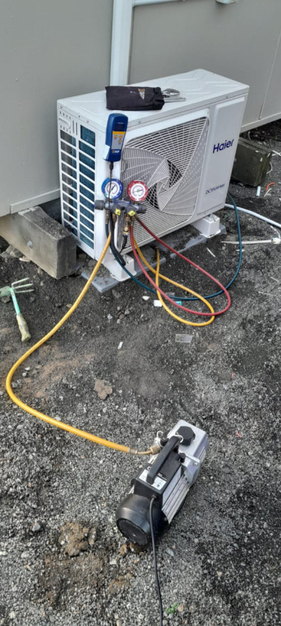Heatpump installation