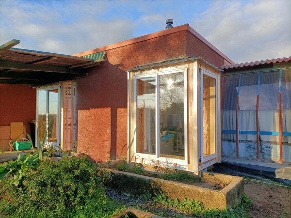 During - finished window awaiting inspection before cladding installed