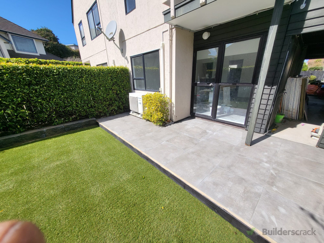 Artificial Grass and paving