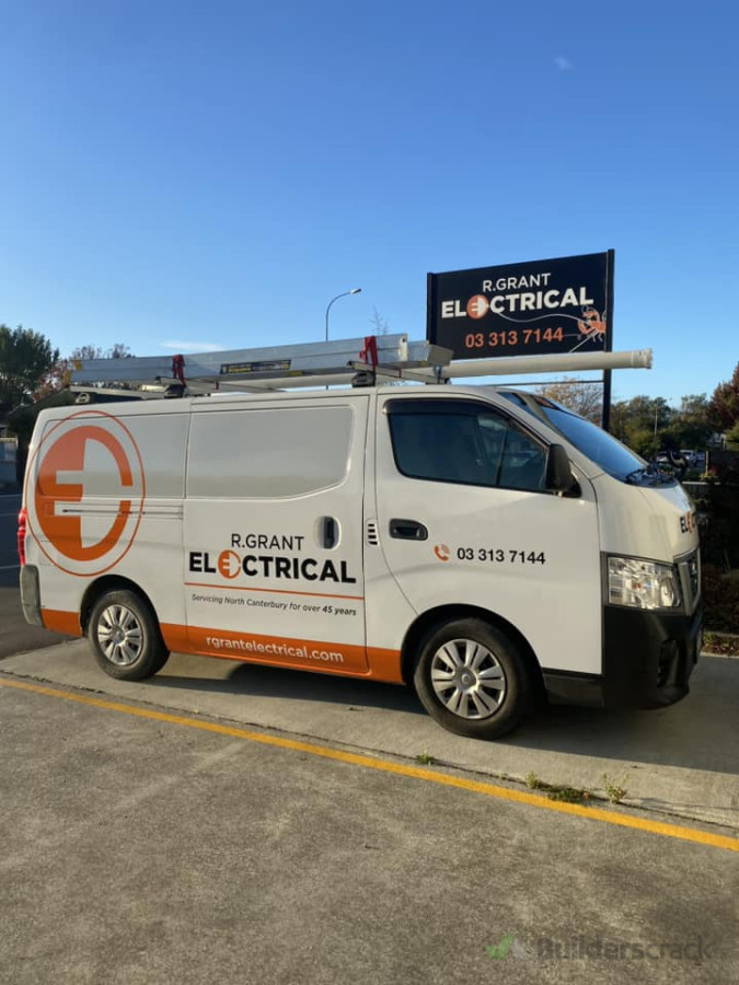 Our Van outside our offices