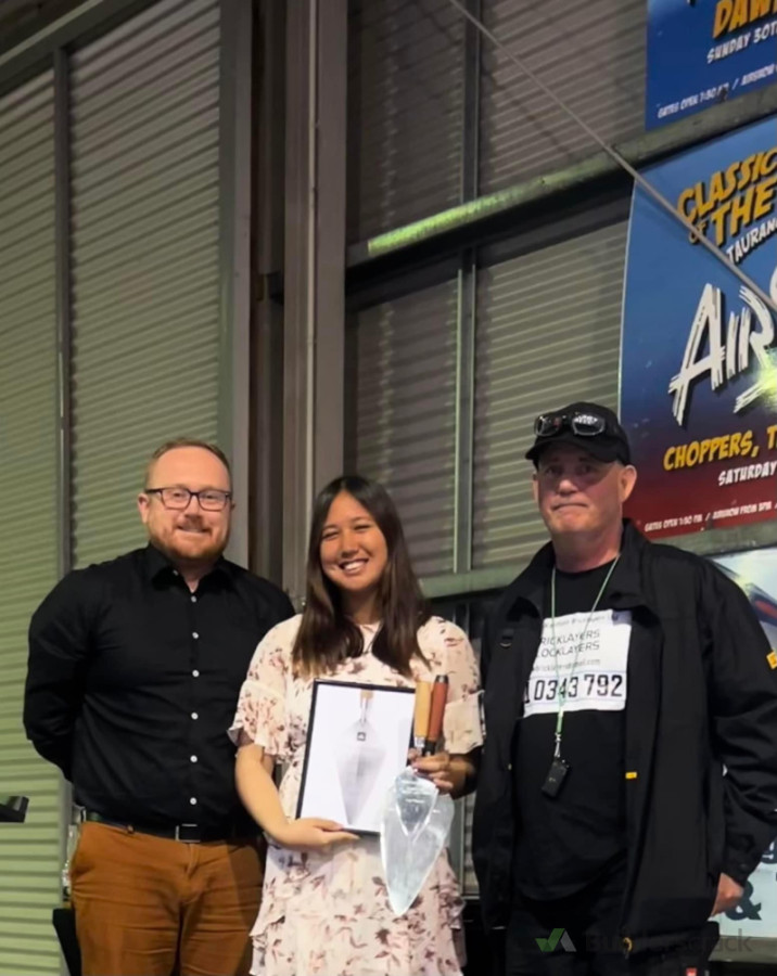 Master Brick and Blocklaying Apprentice of the year 2024,