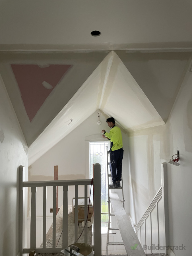 Preparing for skim coat