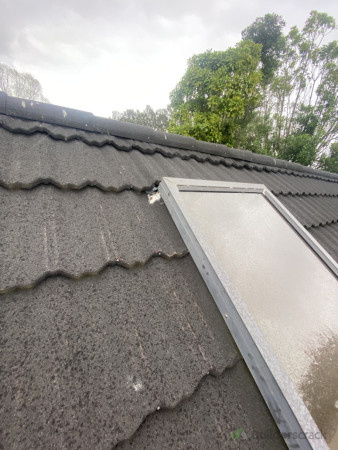 Before new flashings