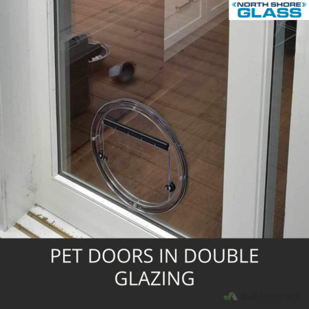 Pet Doors in Double Glazing