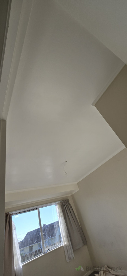 Replacing bedroom ceiling