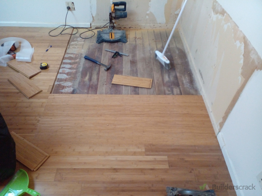 Bamboo flooring