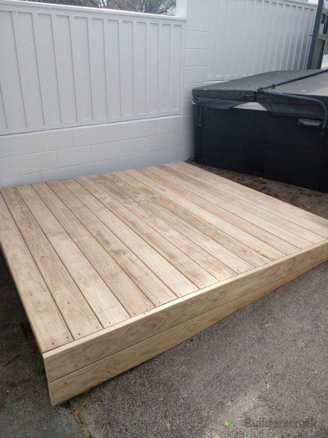 Decking works