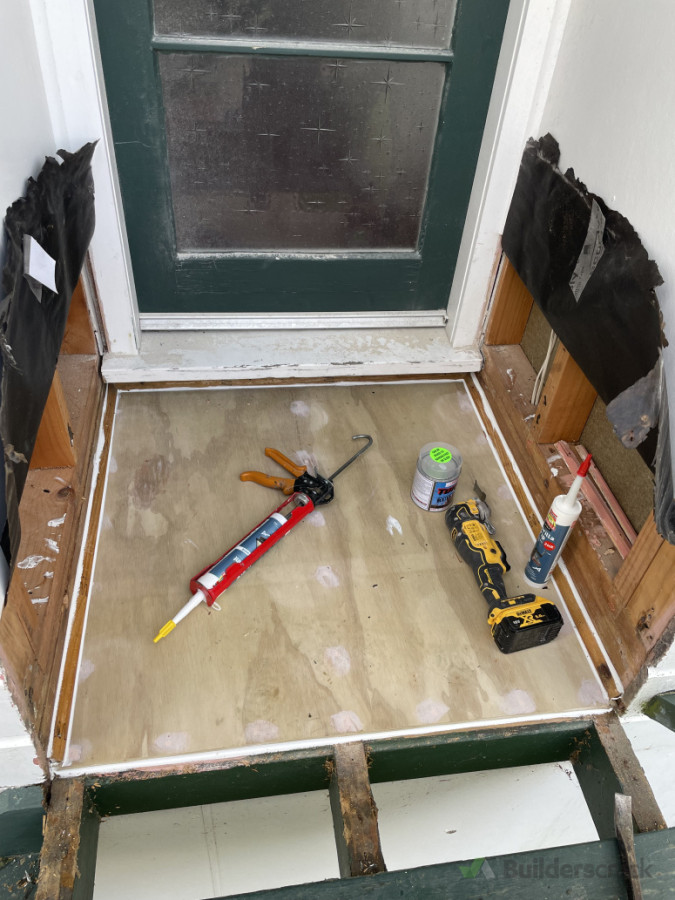 Rotten Entryway Work