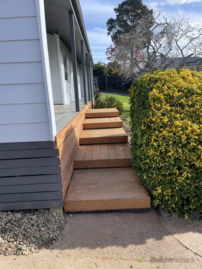 Kwila stair replacement