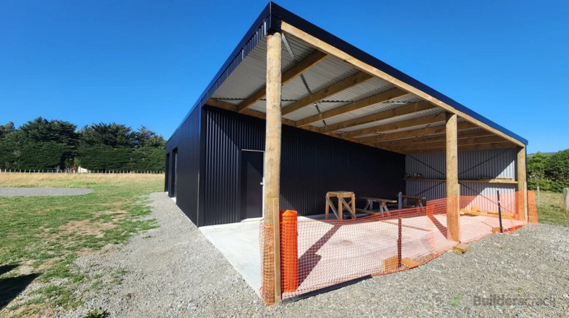 Pole Shed construction with concrete floor