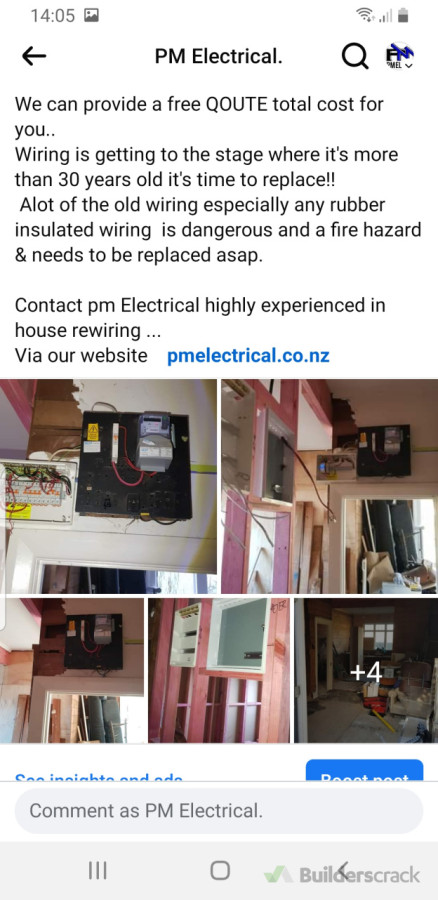 From our Facebook page PM Electrical.