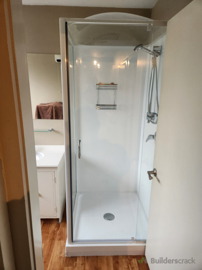 Replacing shower