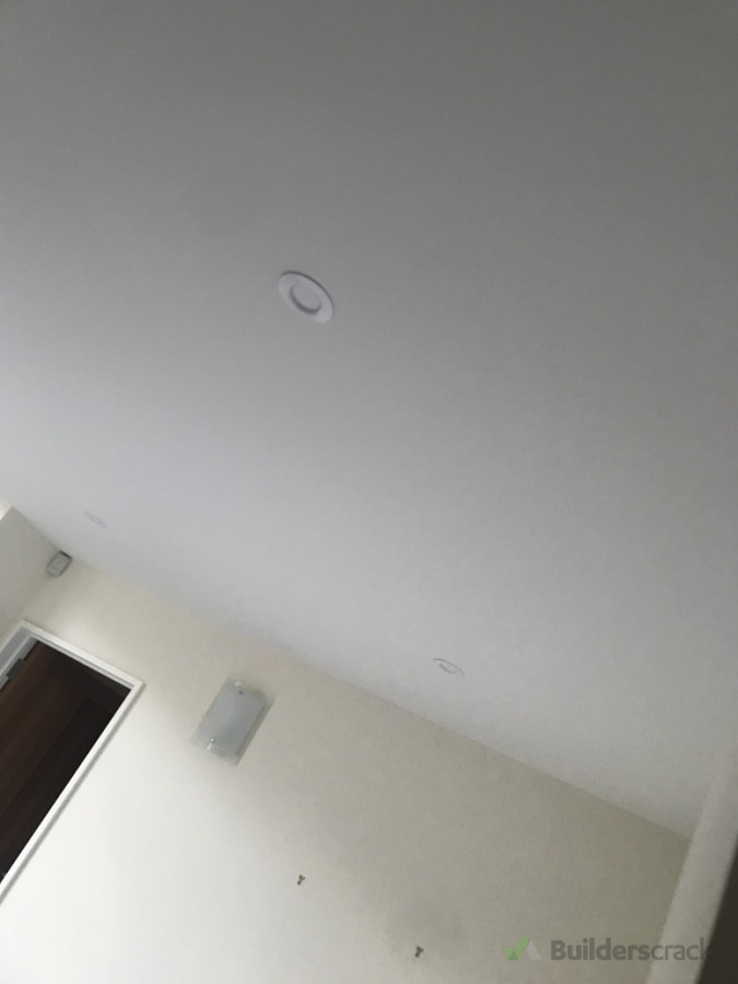 Finished ceiling - no patches