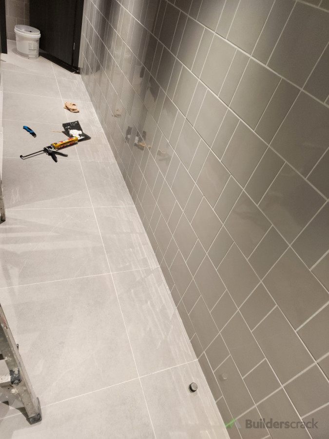 WC floor and walls (commercial)