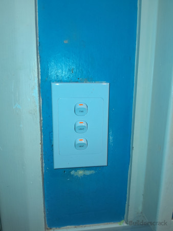 Install the new switchs.