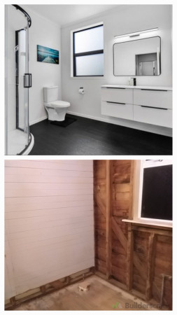 Complete bathroom reno