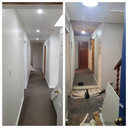 Hallway reno