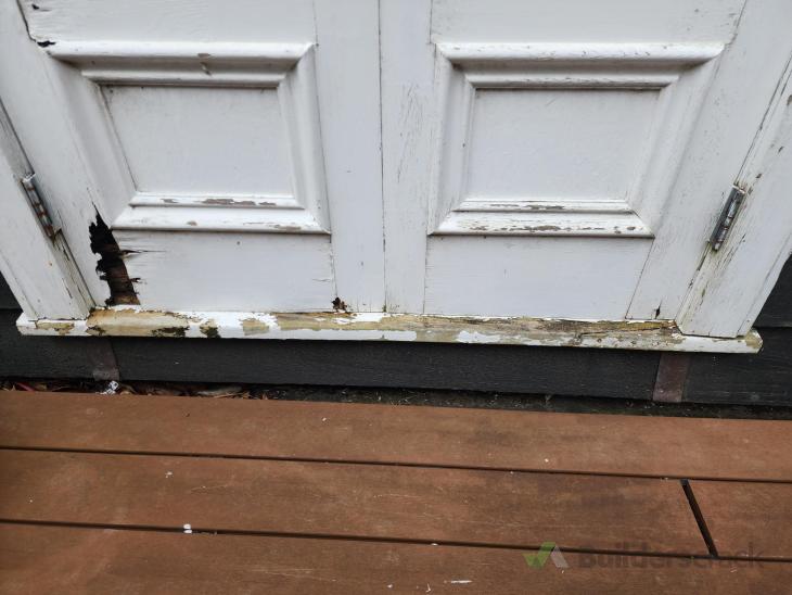 Exterir french door sill replacement ( 1013466) Builderscrack