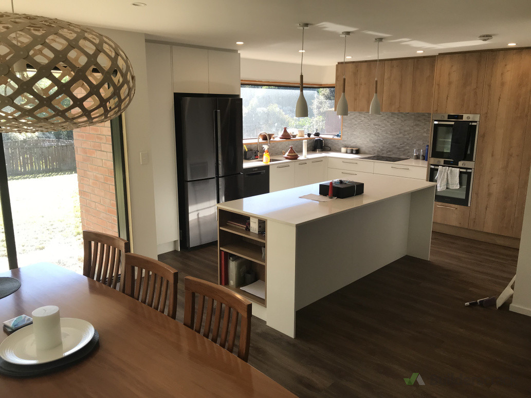 Large renovation, open plan spaces and new kitchen