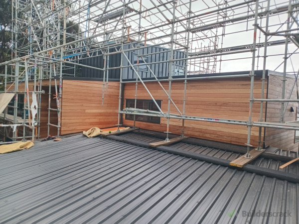 Second storey cladding
