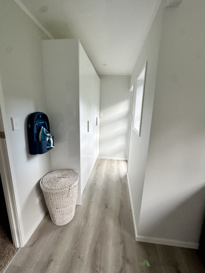 New storage cabinets with new Powerpoints install inside.