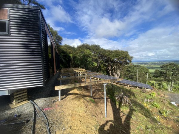 Solar array (background)