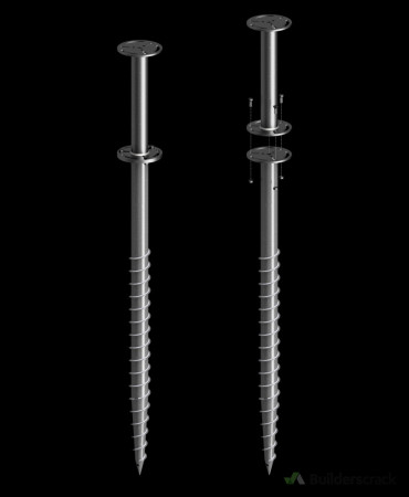 Ground screw used